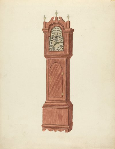 Großvateruhr von Walter W. Jennings