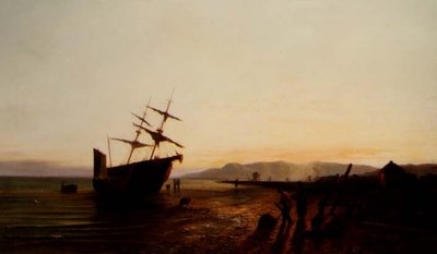 Abend am Strand von Walter Williams