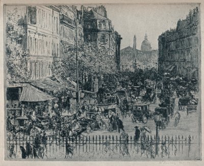 Rue Royale, Paris von Walter Zeising