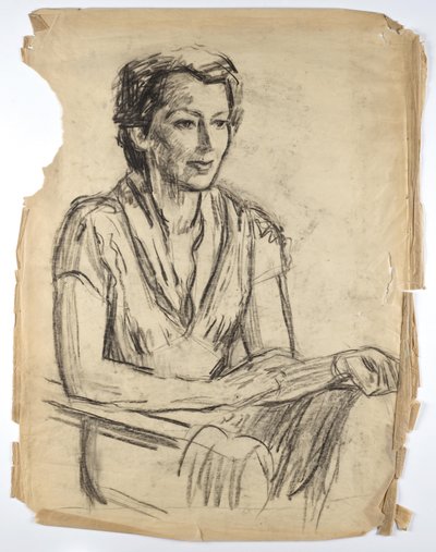 Bildnis Frauke Lauterbach von Walther Gamerith