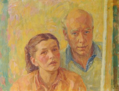 Doppelbildnis Walter und Grete Gamerith von Walther Gamerith