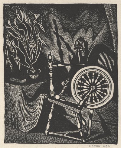 Spinnrad von Wanda Gág