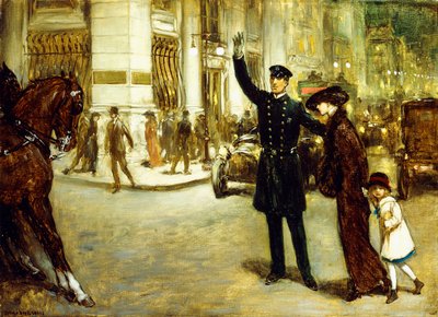 New York Überquerung von Warren B. Davis