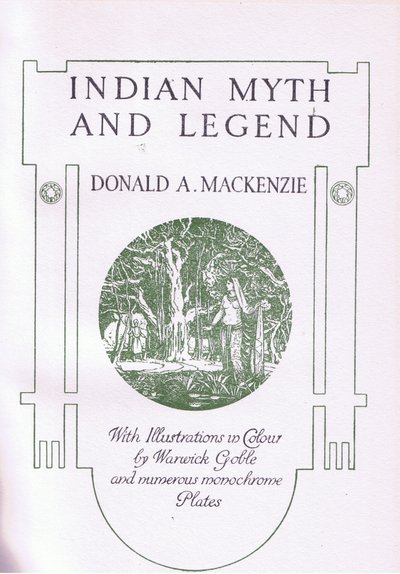 Titelblatt-Design von Warwick Goble