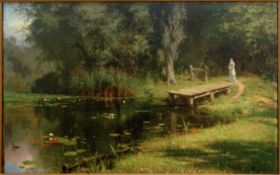 Zugewachsener Teich von Vasilij Dmitrievich Polenov