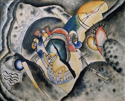 Ein schwarzer Strich von Wassily Kandinsky