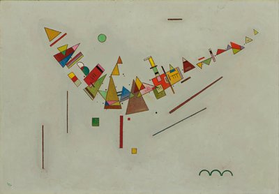 Winkelschwung von Wassily Kandinsky