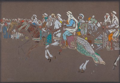 Arabische Kavallerie, 1905 von Wassily Kandinsky