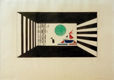 Bilder einer Ausstellung, Bild II: Gnomus von Wassily Kandinsky