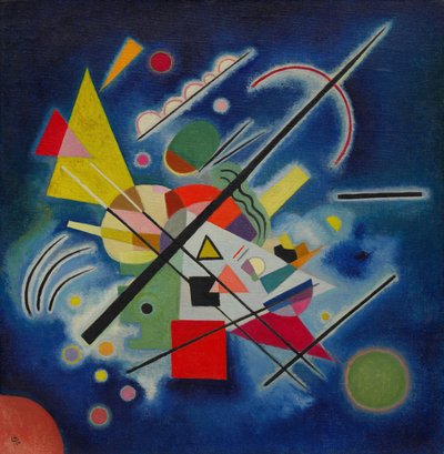 Blaues Gemälde von Wassily Kandinsky
