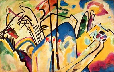 Komposition Nr. 4 von Wassily Kandinsky