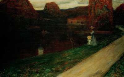 Der Abend von Wassily Kandinsky