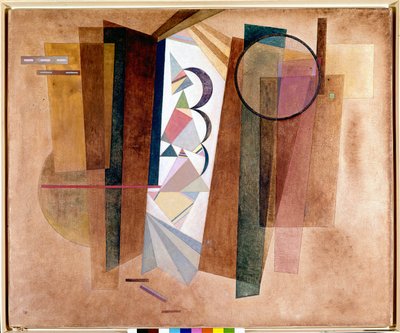 Entwicklung in Braun von Wassily Kandinsky