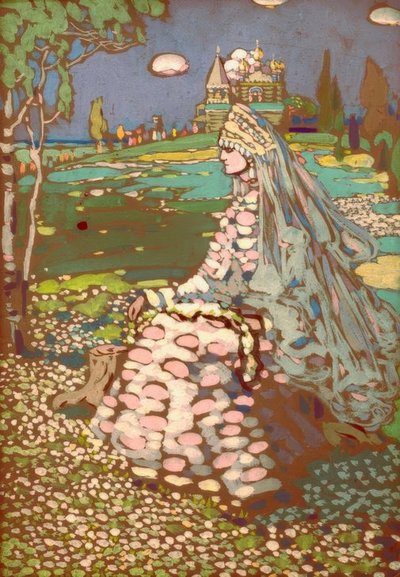 Die Braut von Wassily Kandinsky