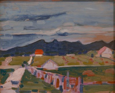 Felder bei Murnau von Wassily Kandinsky