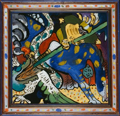 Heiliger Georg I von Wassily Kandinsky