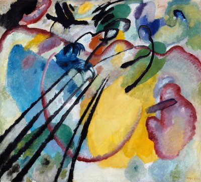 Improvisation 26 Rudern von Wassily Kandinsky