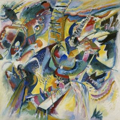 Improvisation Klamm von Wassily Kandinsky