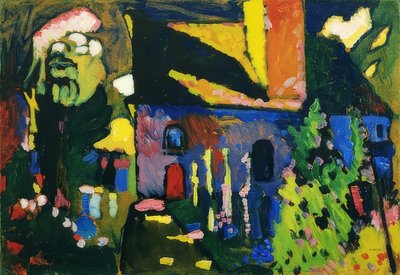 Kirche in Murnau von Wassily Kandinsky