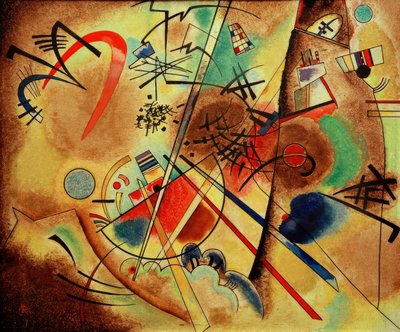 Kleiner Traum in Rot von Wassily Kandinsky