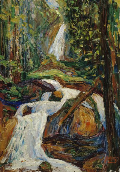 Kochel – Wasserfall I von Wassily Kandinsky