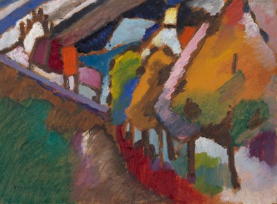 Murnau – Schloss und Kirche von Wassily Kandinsky