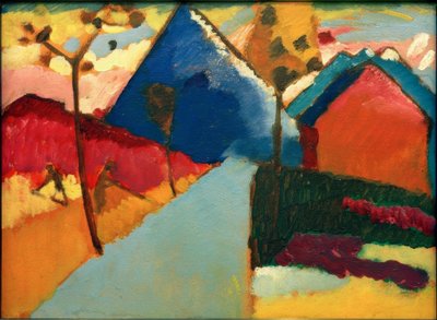 Naturstudie aus Murnau I von Wassily Kandinsky