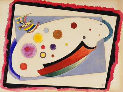 Ovale Anime von Wassily Kandinsky