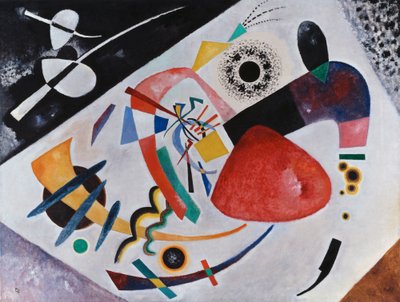 Roter Fleck II von Wassily Kandinsky