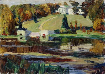 Skizze für Achtyrka – Herbst von Wassily Kandinsky