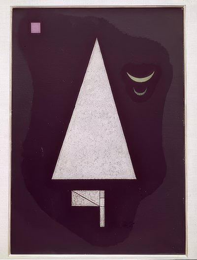 Spitzes Weiß von Wassily Kandinsky