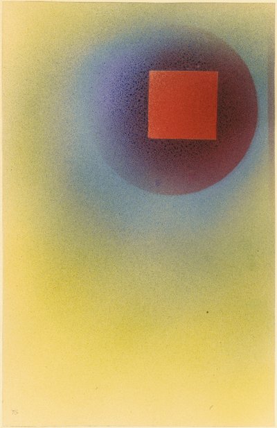 Quadrat in einem Kreis von Wassily Kandinsky
