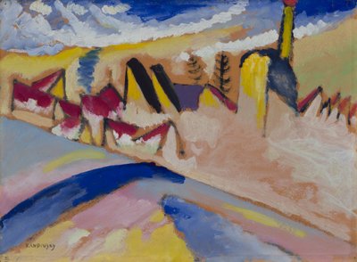 Studie für "Winter II" von Wassily Kandinsky