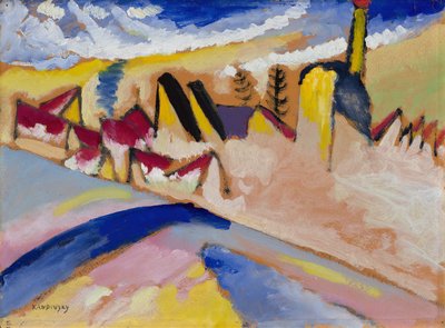 Studie für Winter Nr. II, 1910-1911 von Wassily Kandinsky