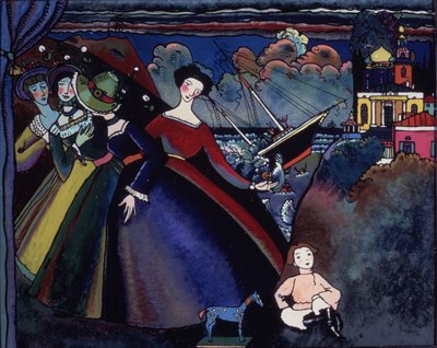 Das Schiff von Wassily Kandinsky