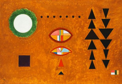Weiß-Weiß von Wassily Kandinsky