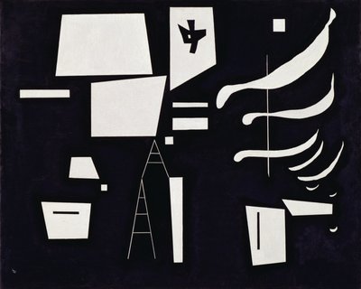 Weiß - Weich und Hart Marsch von Wassily Kandinsky
