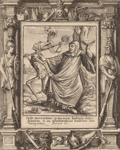 Abt, 1651 von Wenceslaus Hollar