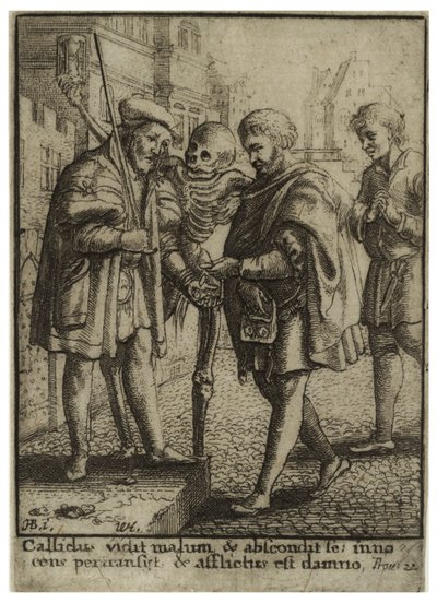 Anwalt. Zustand 2 von Wenceslaus Hollar