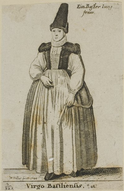 Basler Frau von Wenceslaus Hollar