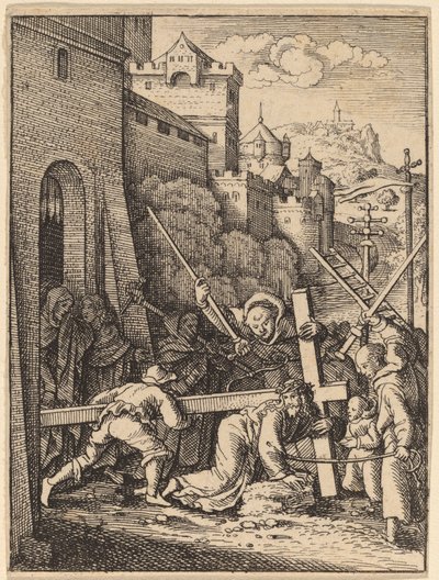 Kreuztragung von Wenceslaus Hollar