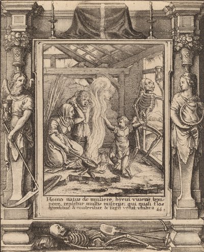 Kind, 1651 von Wenceslaus Hollar
