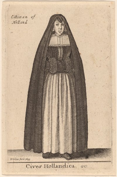 Cives Hollandica von Wenceslaus Hollar