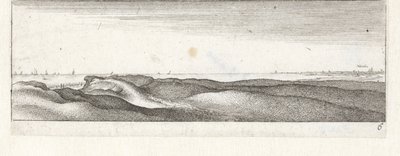 Dünen bei Naarden von Wenceslaus Hollar