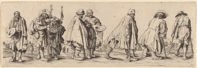 Acht Bettler von Wenceslaus Hollar
