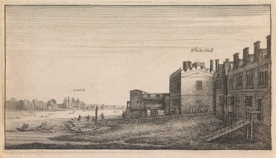 Englische Ansichten: Whitehall Lambeth von Wenceslaus Hollar