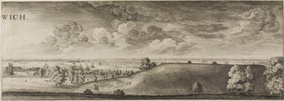 Greenwich von Wenceslaus Hollar