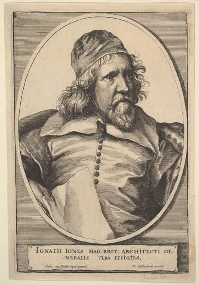 Inigo Jones von Wenceslaus Hollar
