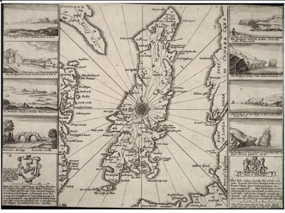 Isle of Man von Wenceslaus Hollar