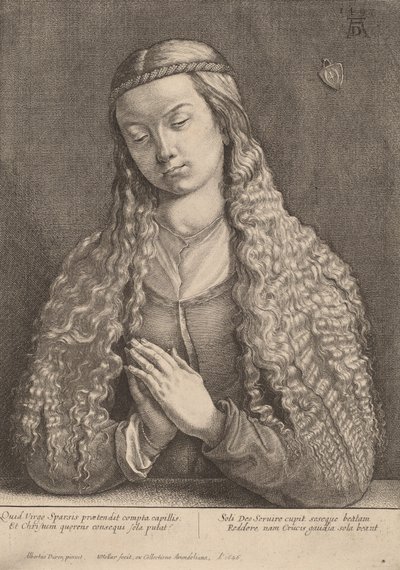 Katharine Furlegerin, 1646 von Wenceslaus Hollar